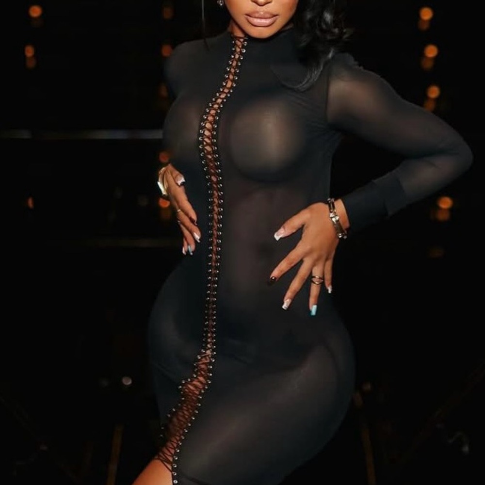 SOLD Fanci club dress never worn very worn